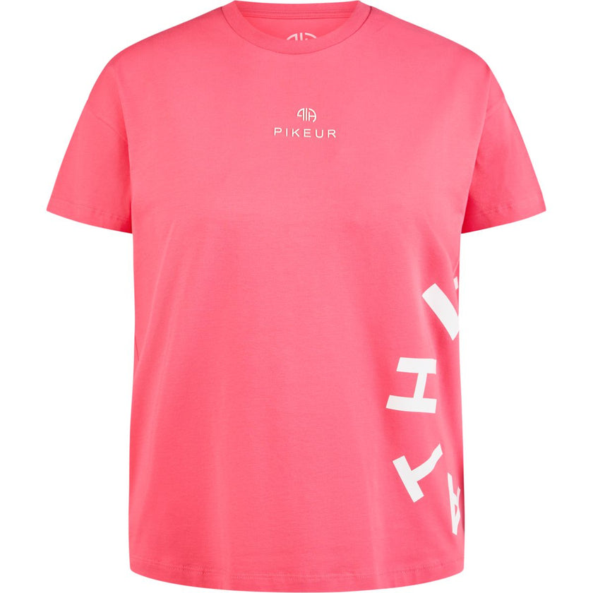Pikeur T-Shirt Oversized SS26 Rosa frambuesa
