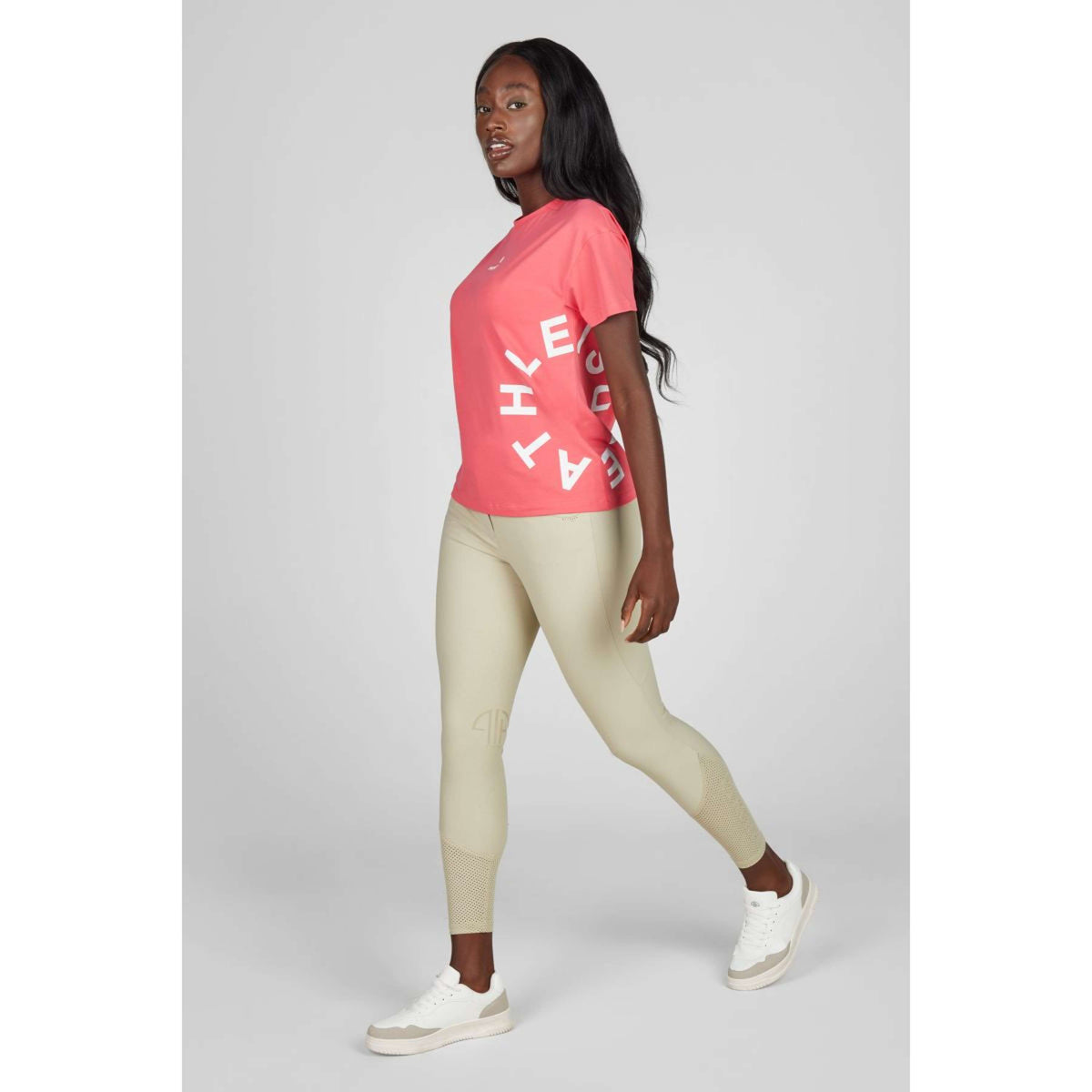 Pikeur T-Shirt Oversized SS26 Rosa frambuesa