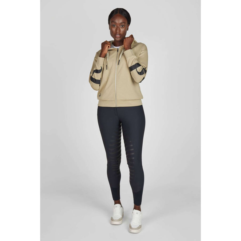 Pikeur Sudadera con capucha y cremallera Athleisure SS26 Frosted Sage