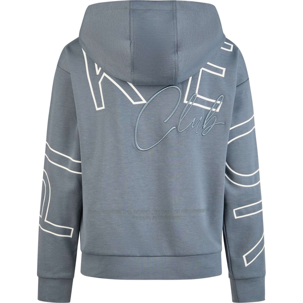 Pikeur Sudadera con capucha y cremallera Athleisure SS26 Ash Blue