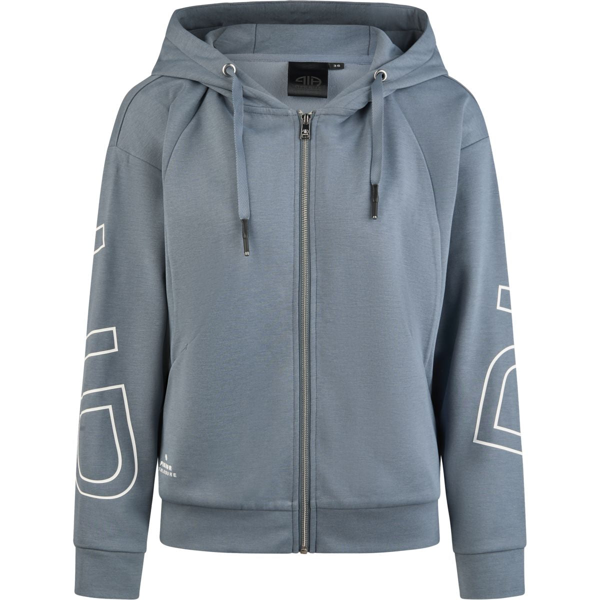 Pikeur Sudadera con capucha y cremallera Athleisure SS26 Ash Blue