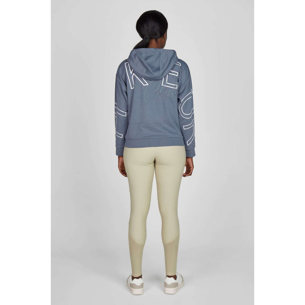 Pikeur Sudadera con capucha y cremallera Athleisure SS26 Ash Blue