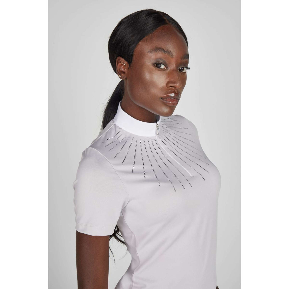 Pikeur Camiseta de Competición Strass SS26 Soft Lilac