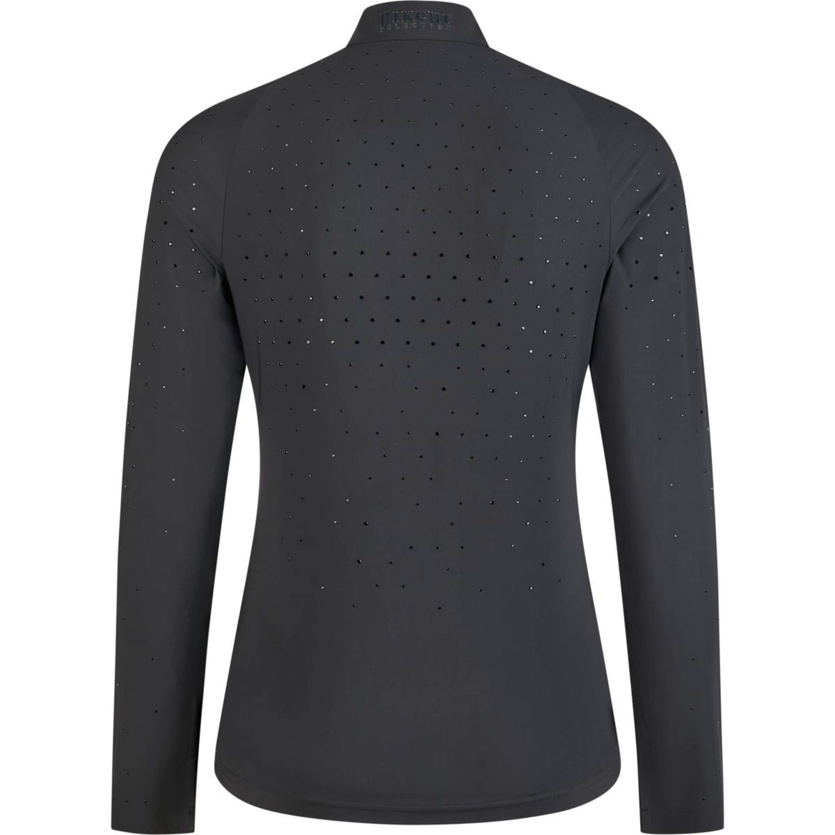 Pikeur Shirt Function Zip SS26 Mangas Largas Negro