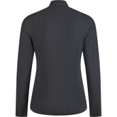 Pikeur Shirt Function Zip SS26 Mangas Largas Negro