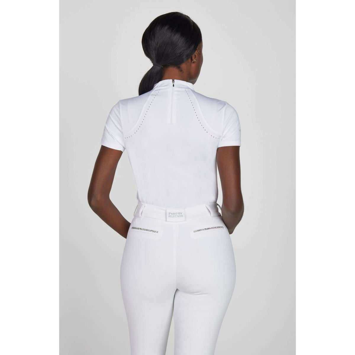 Pikeur Camiseta de Competición SS26 Blanco