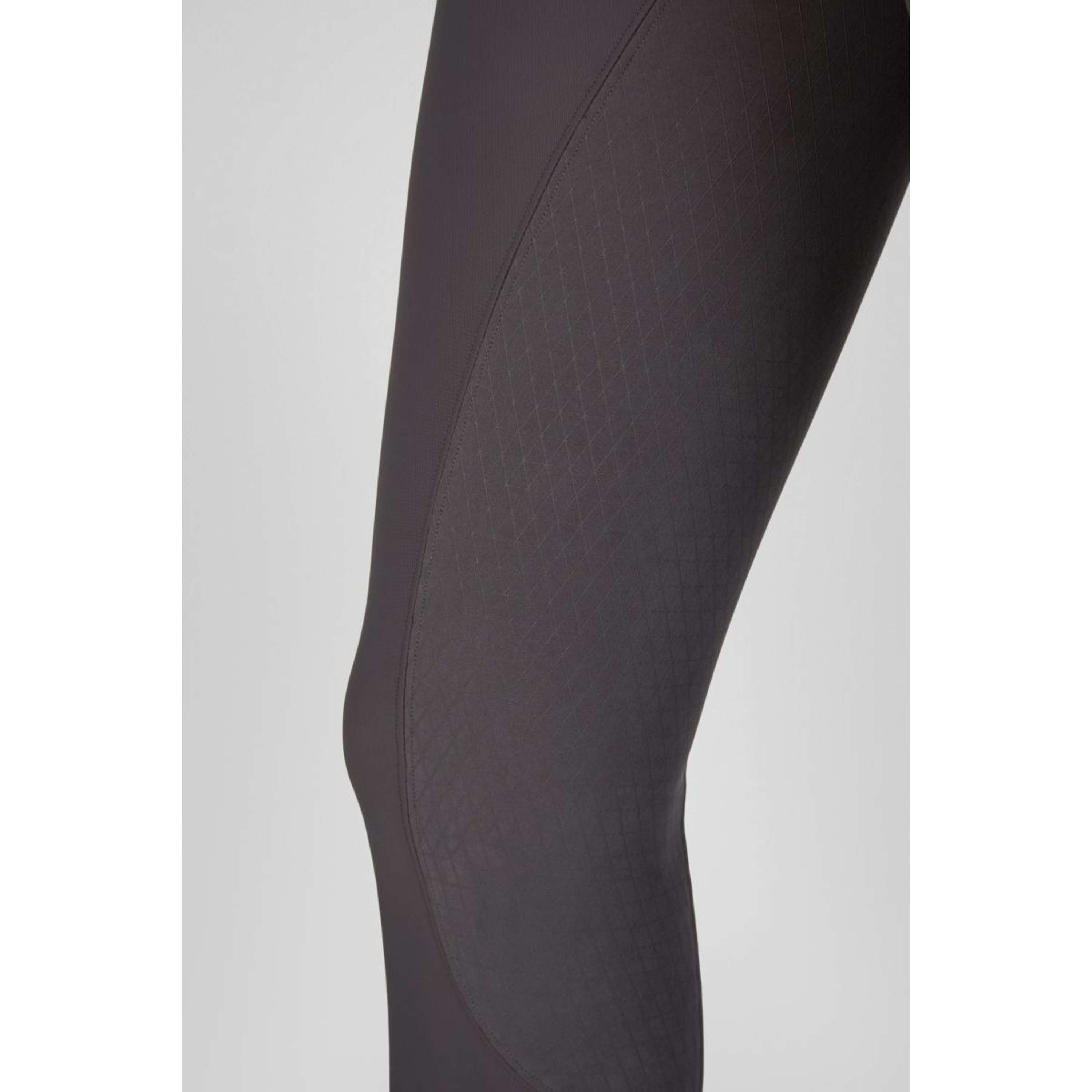 Pikeur Pantalón de Equitación Ceelina GridTexLeather Highwaist Full Grip Basalt Grey