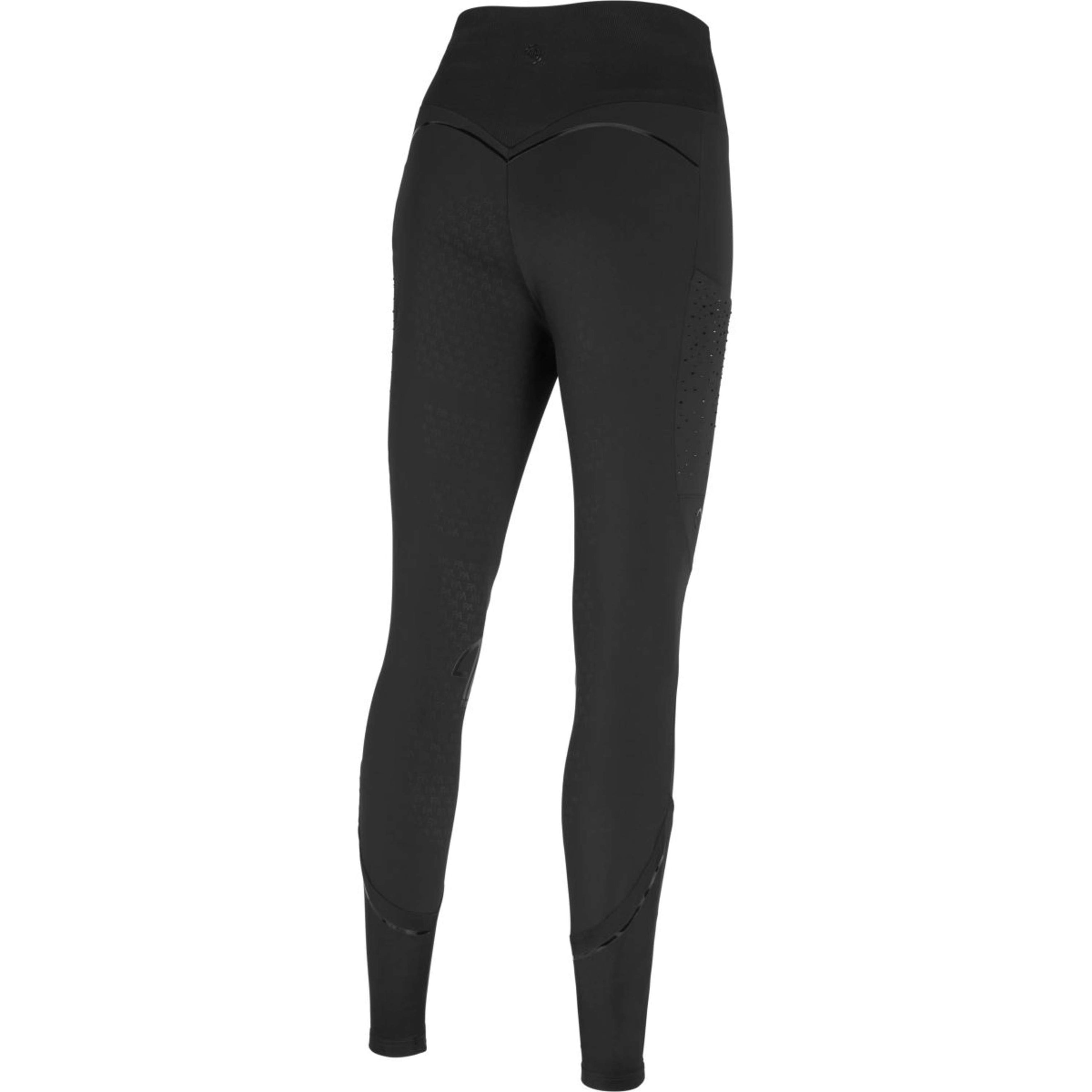 Pikeur Legging de Equitación Yella SD SS26 Full Grip Negro