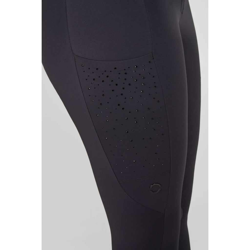 Pikeur Legging de Equitación Yella SD SS26 Full Grip Negro