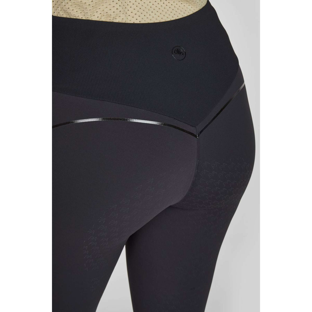 Pikeur Legging de Equitación Yella SD SS26 Full Grip Negro