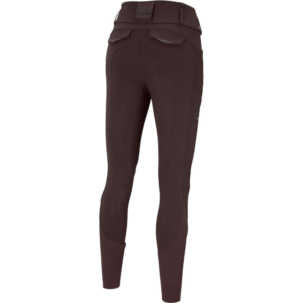 Pikeur Pantalón de Equitación Cantira MatrixGripTec Highwaist Full Grip Marron chocolate