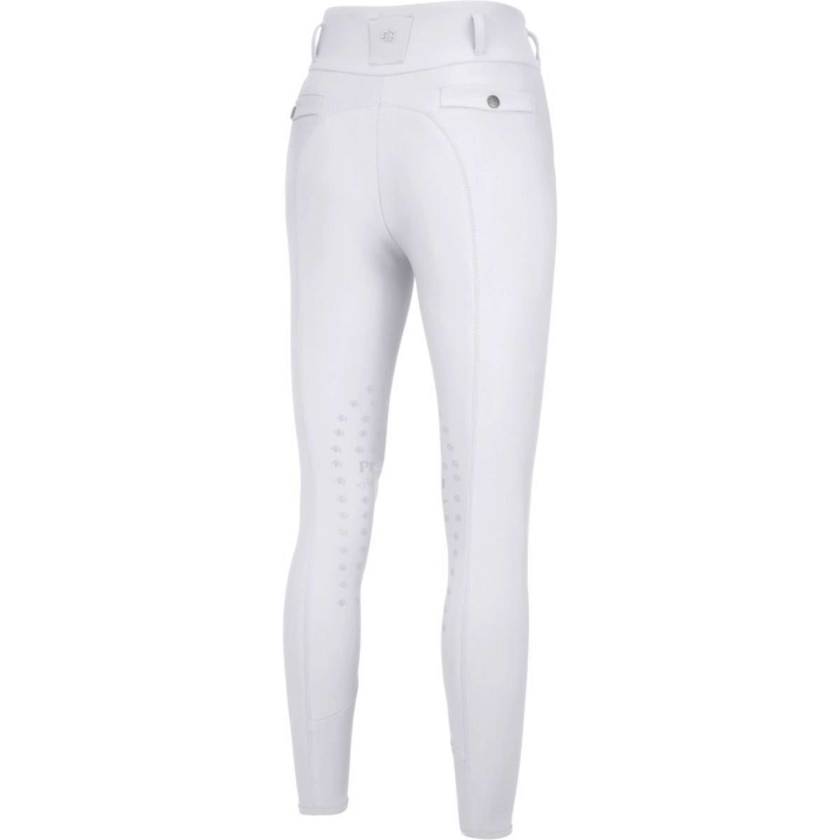 Pikeur Pantalón de Equitación Highwaist Agarre de rodilla Blanco