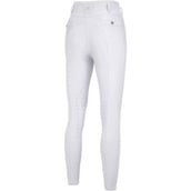 Pikeur Pantalón de Equitación Highwaist Agarre de rodilla Blanco