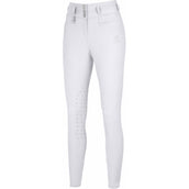 Pikeur Pantalón de Equitación Highwaist Agarre de rodilla Blanco