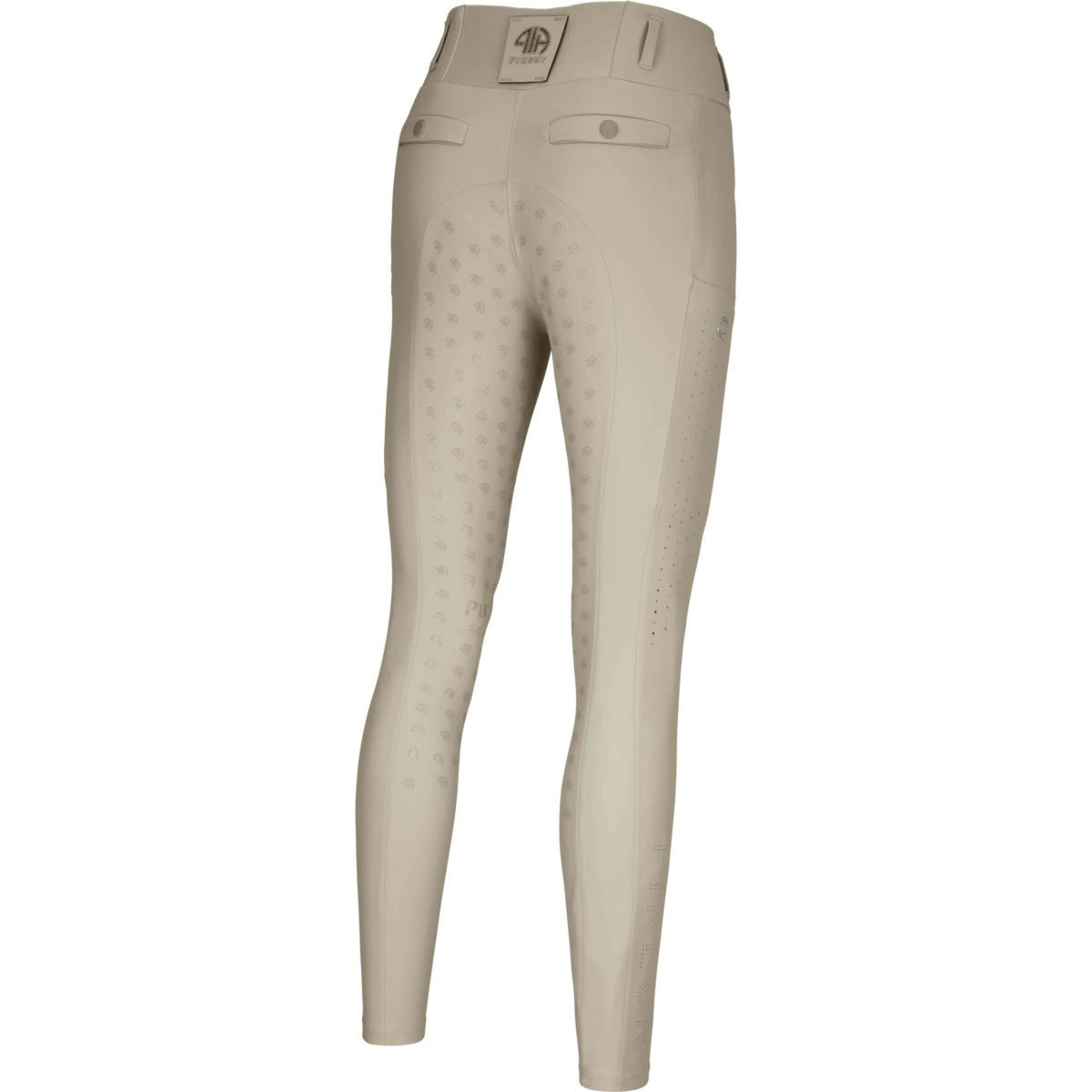Pikeur Legging de Equitación Linnett Summer SS26 Full Grip Pearl Gray