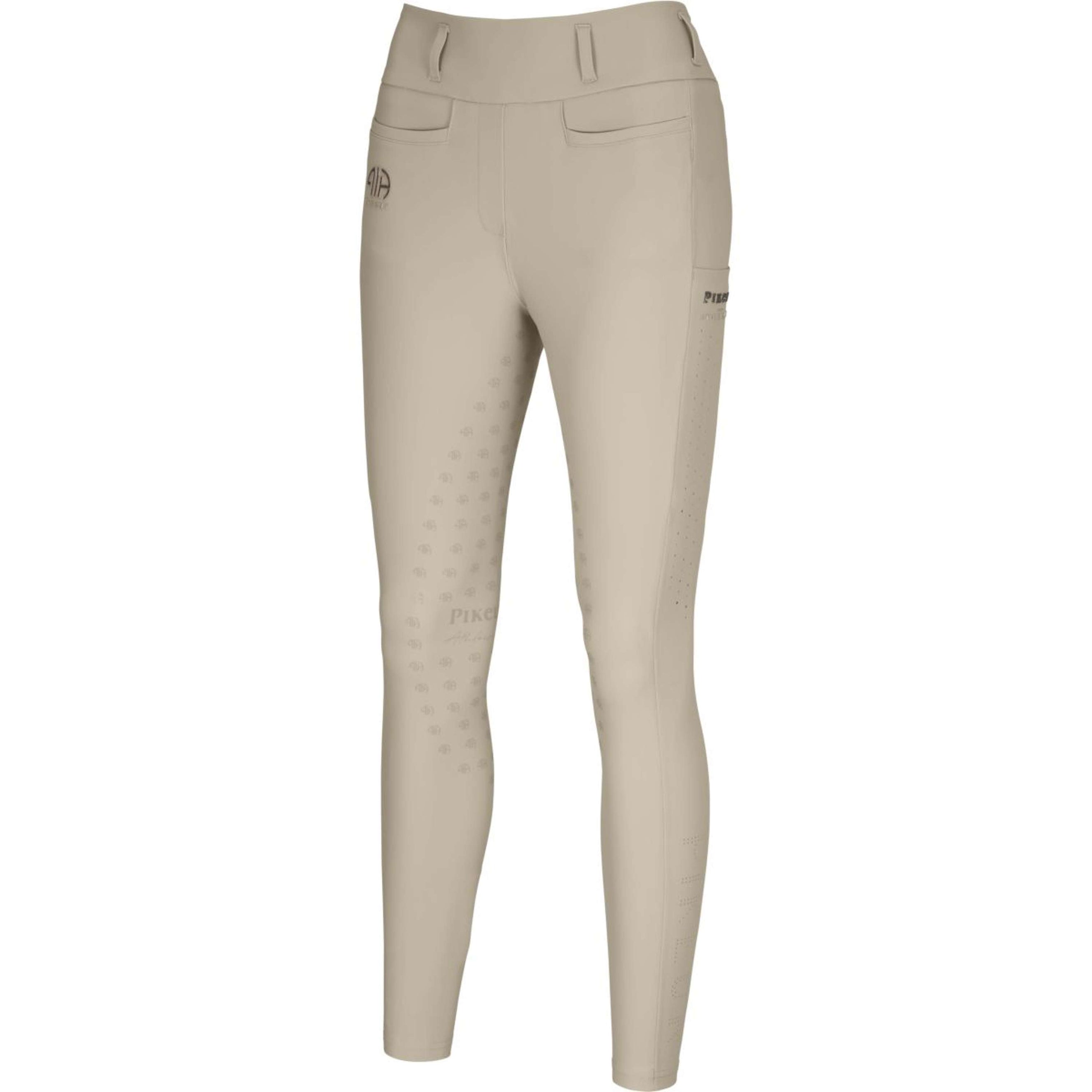 Pikeur Legging de Equitación Linnett Summer SS26 Full Grip Pearl Gray