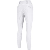 Pikeur Legging de Equitación Midwaist Full Grip Blanco