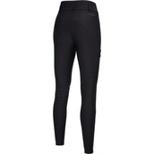Pikeur Pantalón de Equitación Agarre de Rodilla Negro