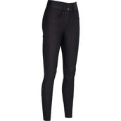 Pikeur Pantalón de Equitación Agarre de Rodilla Negro