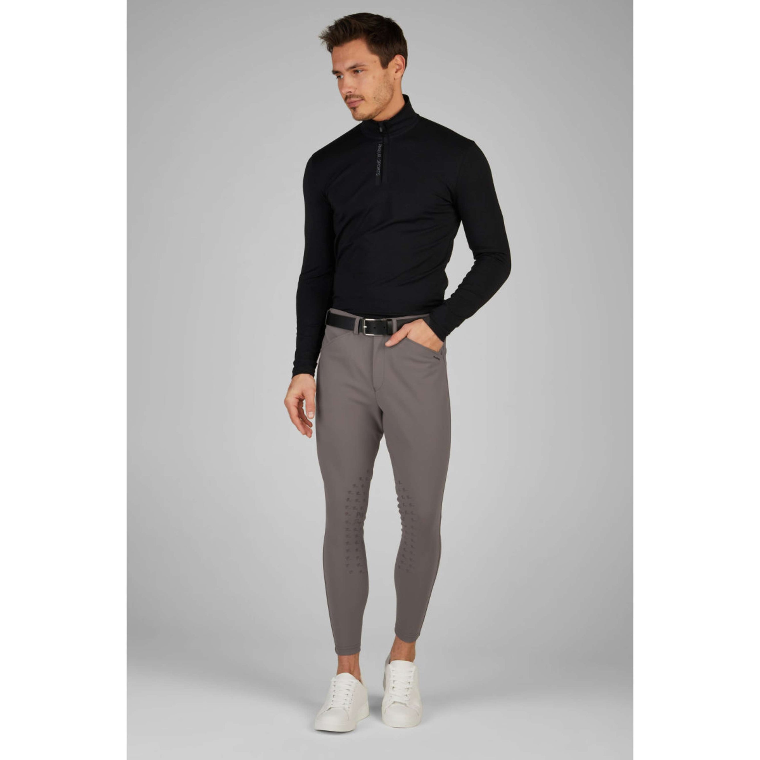 Pikeur Pantalón de Equitación Rodrigo Agarre de rodilla Hombre Beige