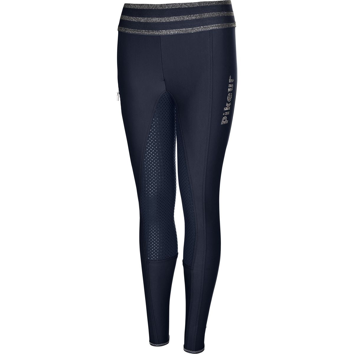 Pikeur Legging de Equitación Ida Athleisure Full Grip Azul Noche
