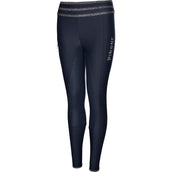 Pikeur Legging de Equitación Ida Athleisure Full Grip Azul Noche