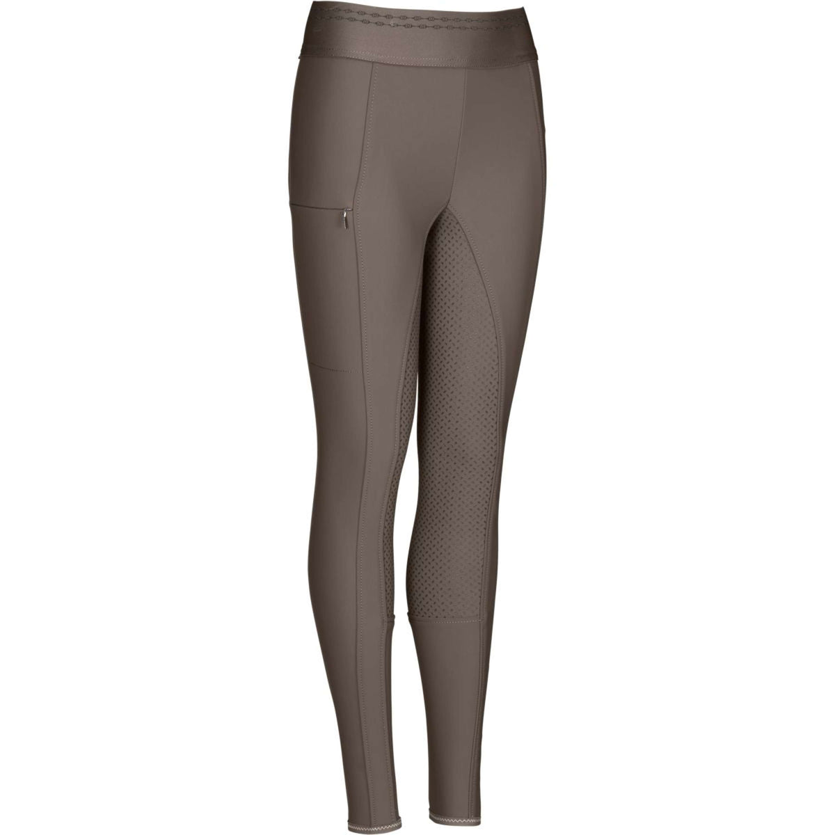 Pikeur Legging de Equitación Ida Athleisure Full Grip Taupe