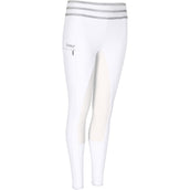 Pikeur Legging de Equitación Ida Athleisure Full Grip Blanco