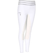 Pikeur Legging de Equitación Ida Athleisure Full Grip Blanco