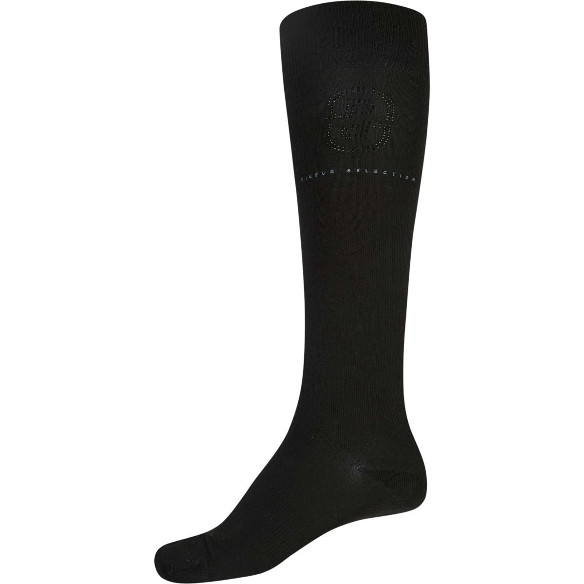 Pikeur Calcetines de Equitación Logo SS26 Negro