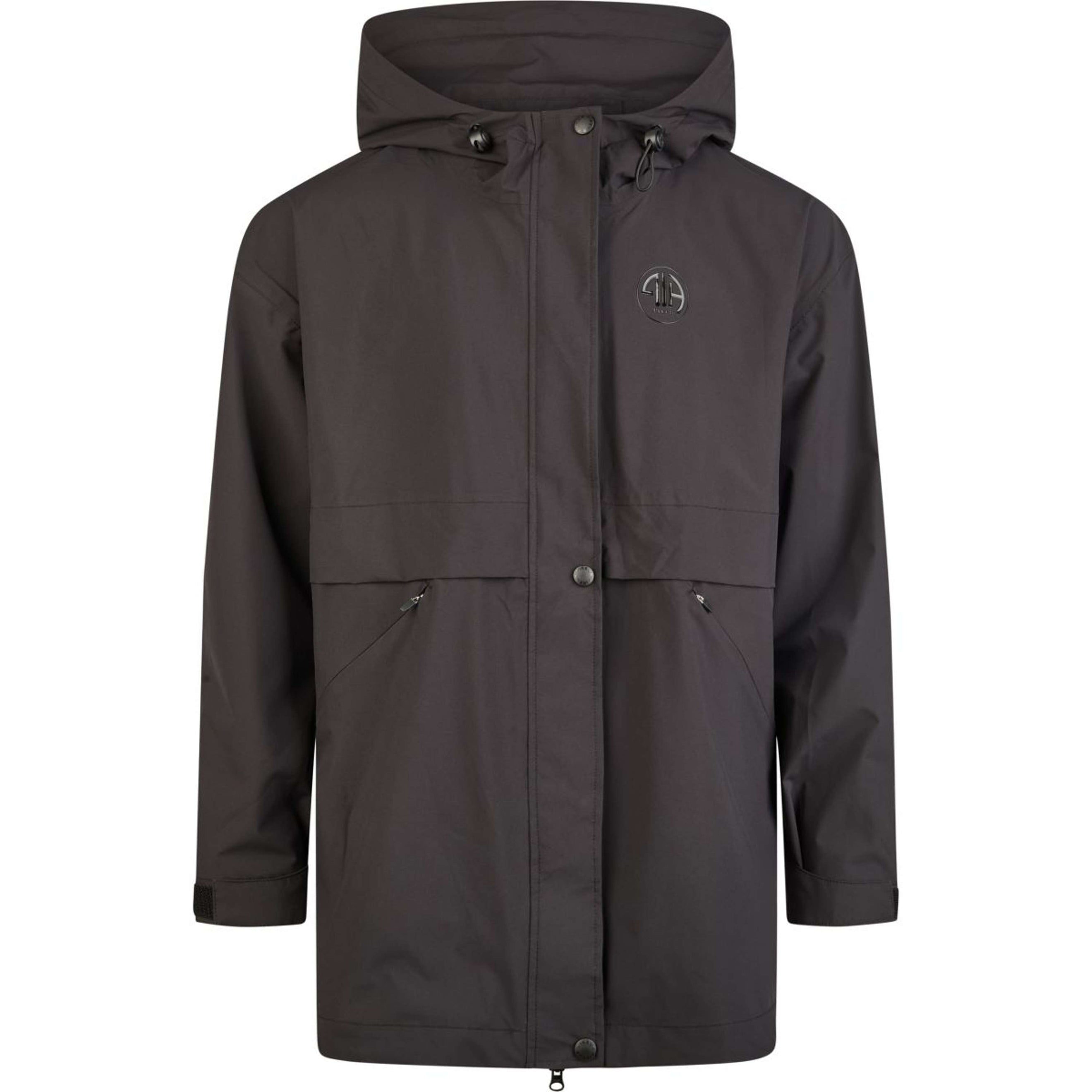 Pikeur Abrigo de lluvia Zip Poncho SS26 Negro