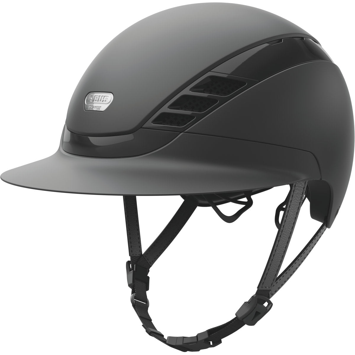 Pikeur Gorra AirLuxe Pure Visera larga Negro