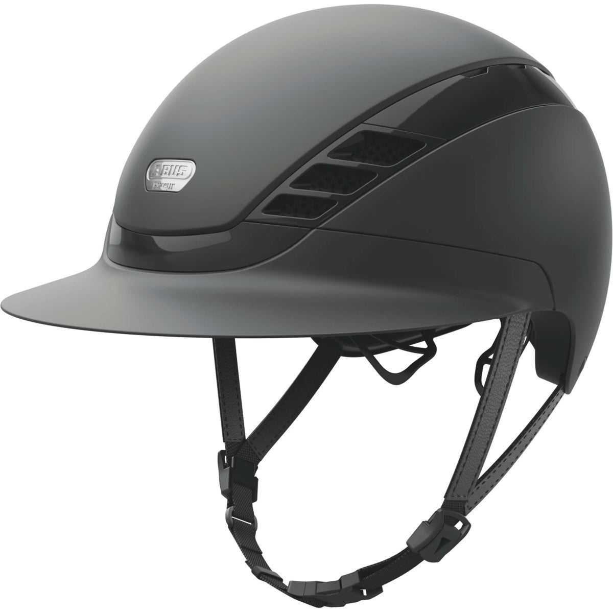 Pikeur Gorra AirLuxe Pure Visera larga Negro