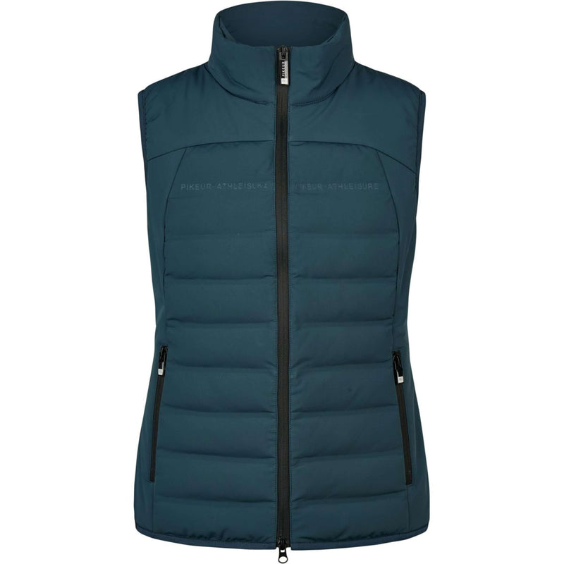 Pikeur Chaleco Quilted FlexVest Athleisure AW26 Pine Green