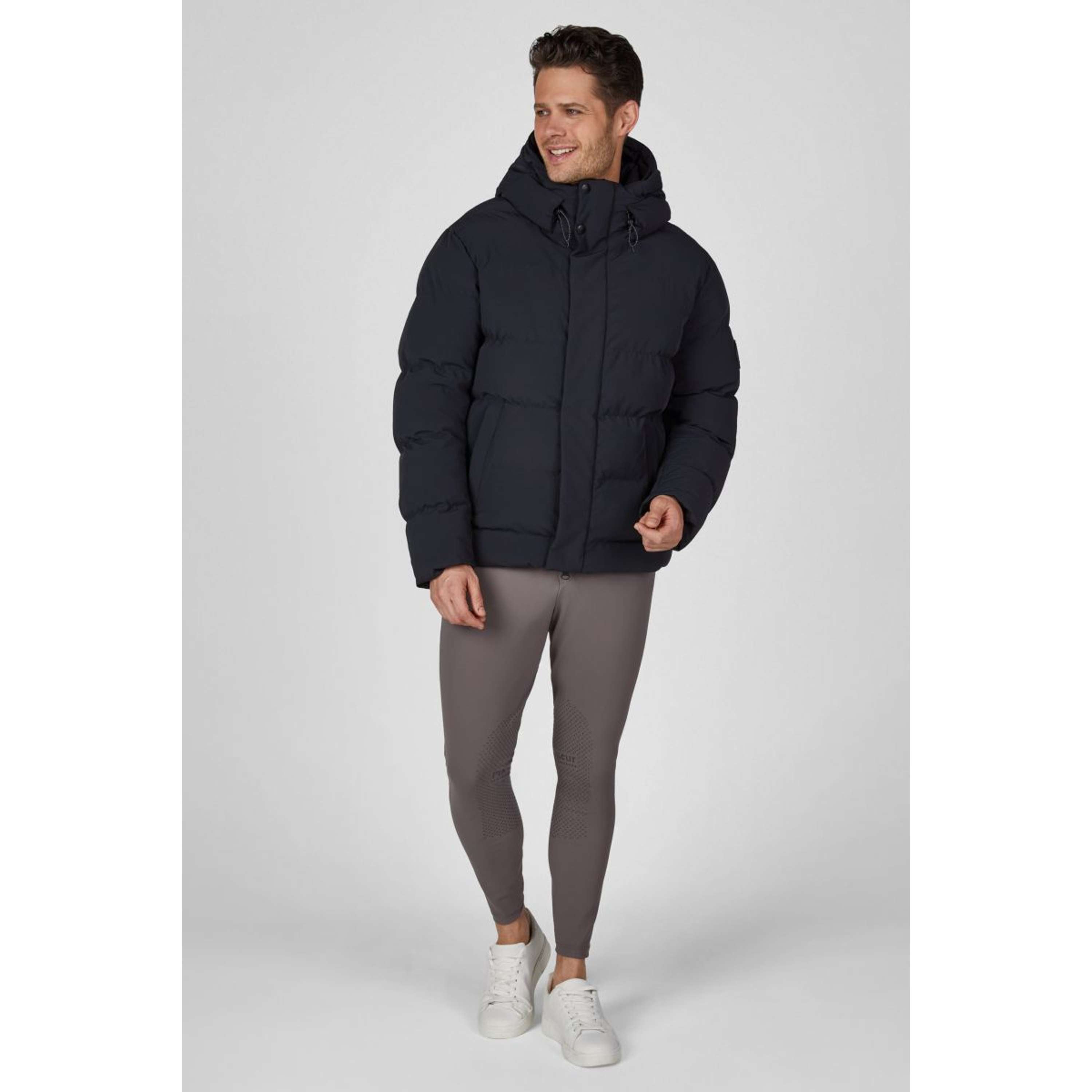 Pikeur Abrigo de Invierno Quilted Athleisure AW26 Hombres Negro