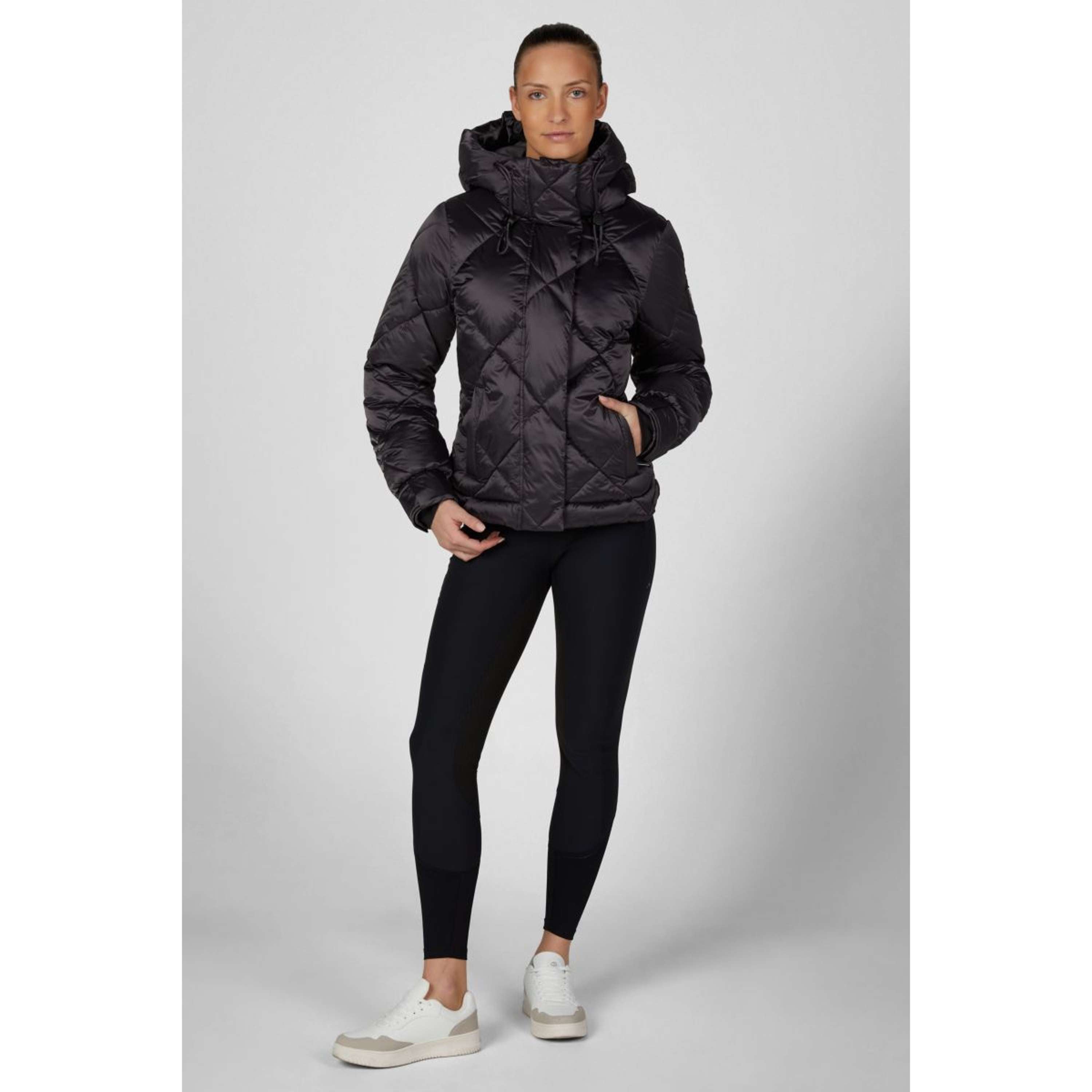 Pikeur Abrigo de Invierno Quilted Selection AW26 Basalt Grey