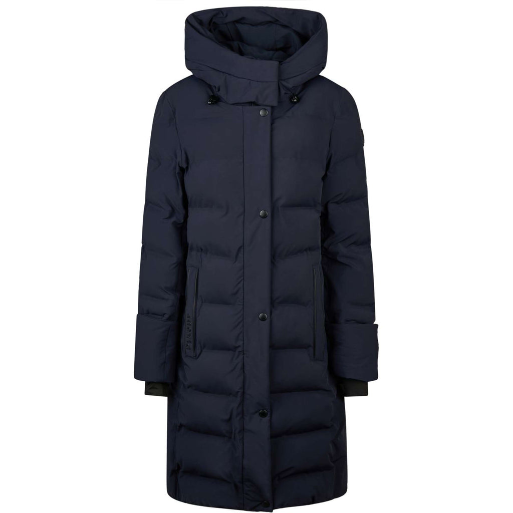 Pikeur Abrigo Largo Quilted Raincoat Athleisure AW26 Nightblue