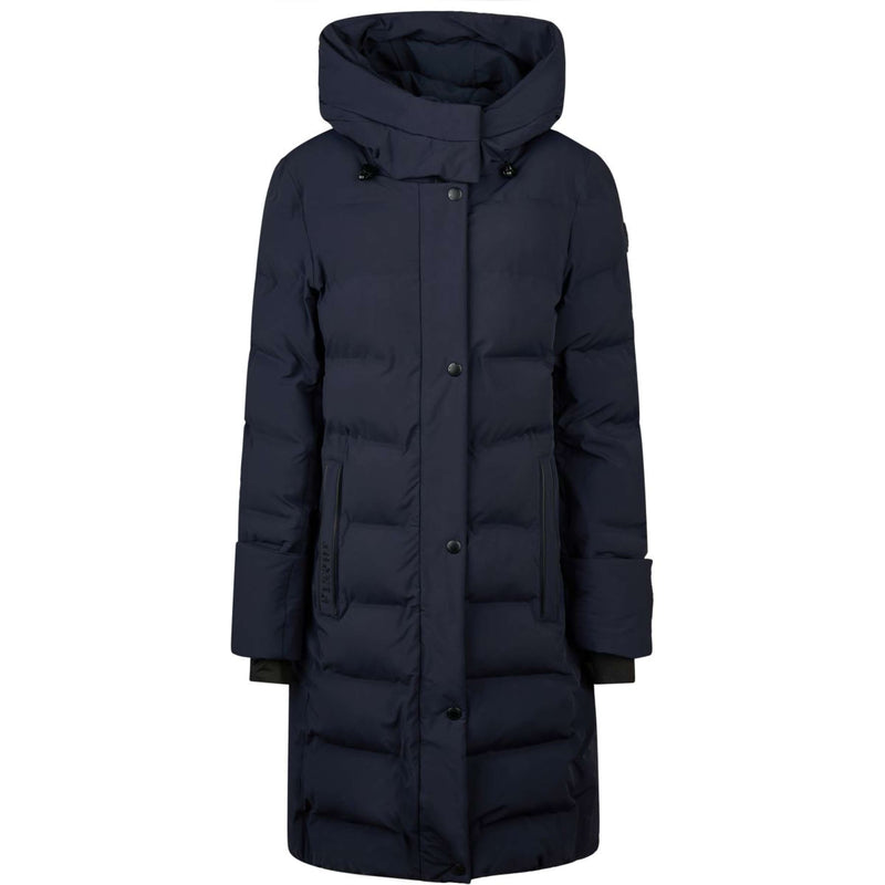 Pikeur Abrigo Largo Quilted Raincoat Athleisure AW26 Nightblue
