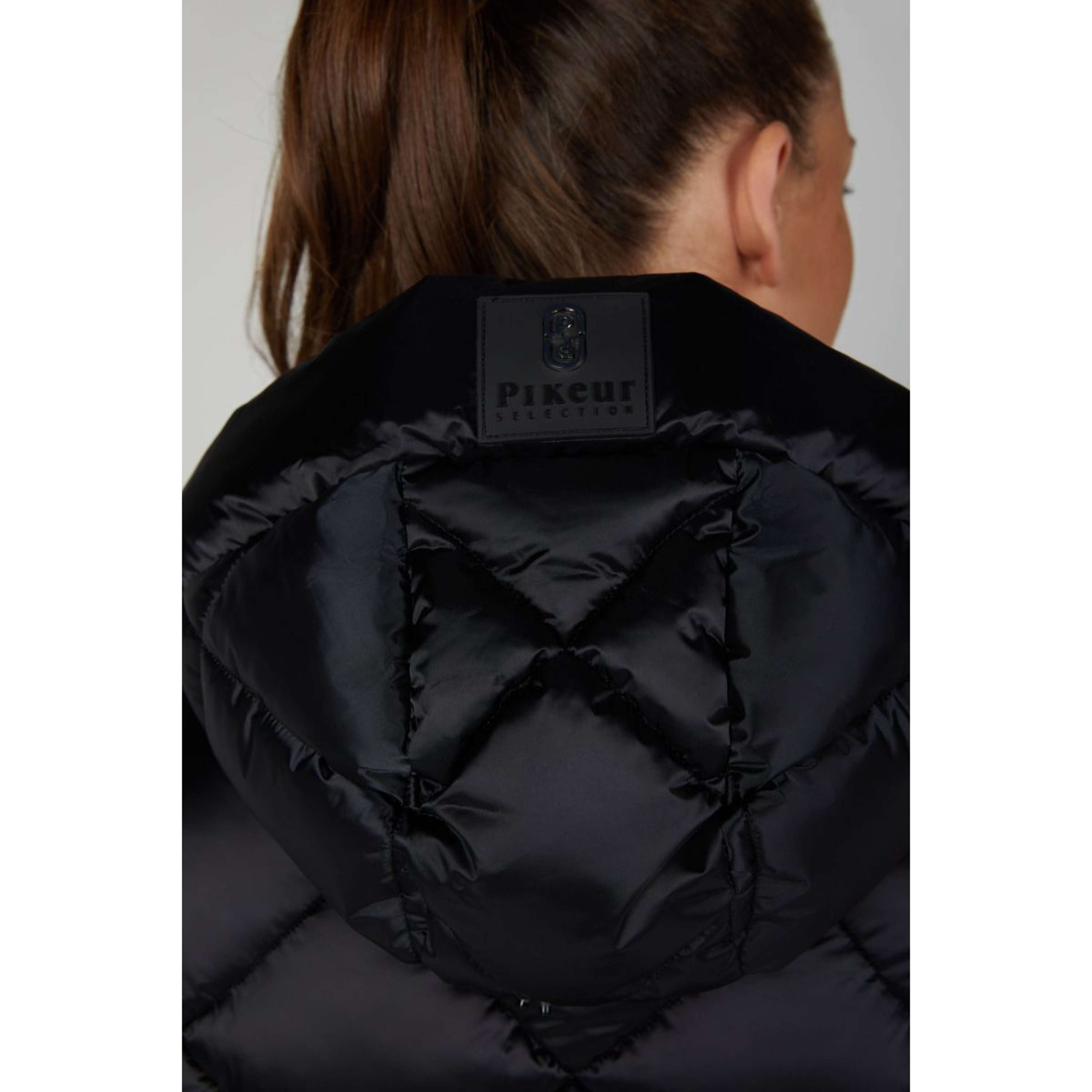 Pikeur Abrigo Largo QuiltDiamond Selection AW26 Negro