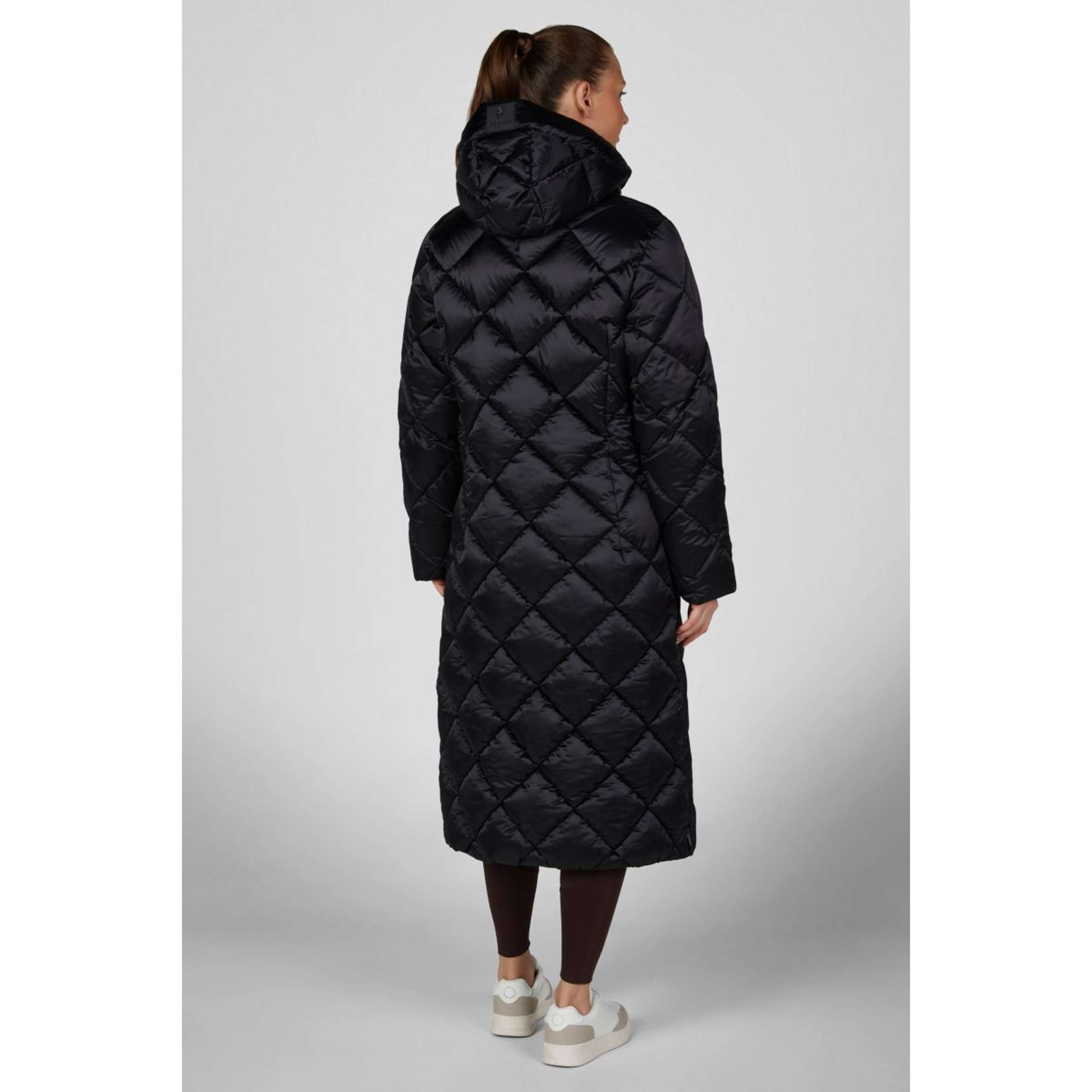 Pikeur Abrigo Largo QuiltDiamond Selection AW26 Negro