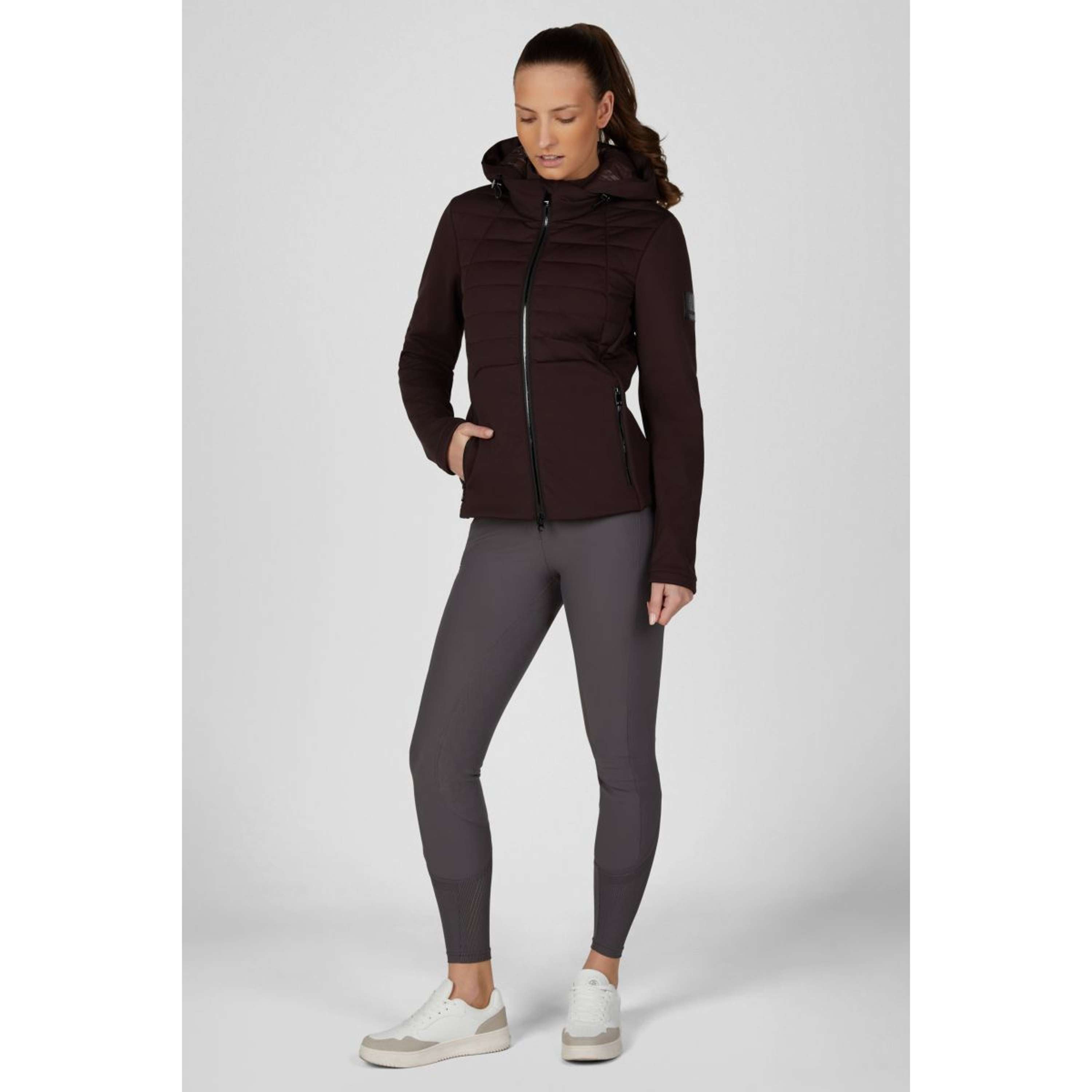 Pikeur Jack QuiltShield Fleece AW26 Marron chocolate