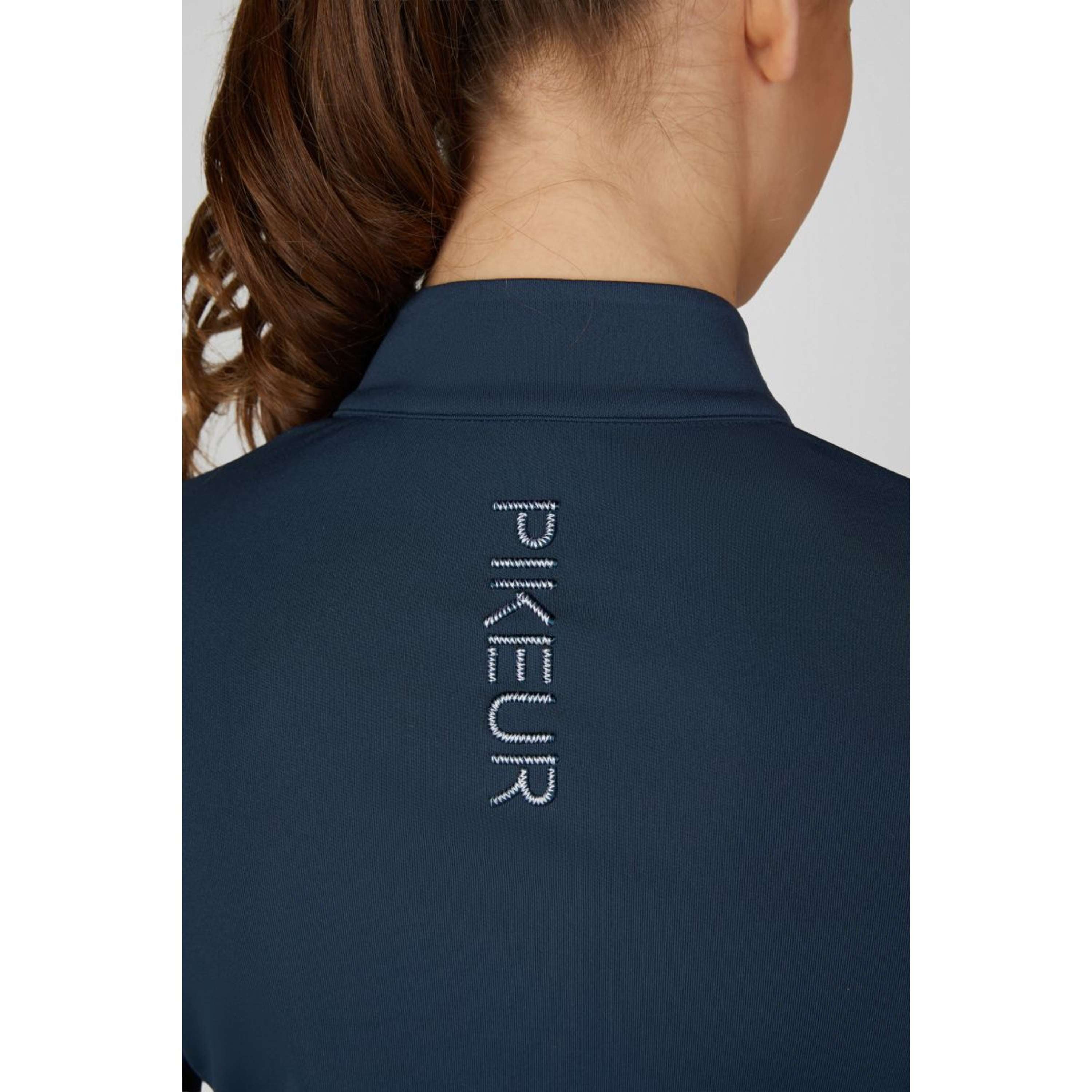 Pikeur Camiseta Zip Athleisure AW26 Mangas Largas Navy Blue