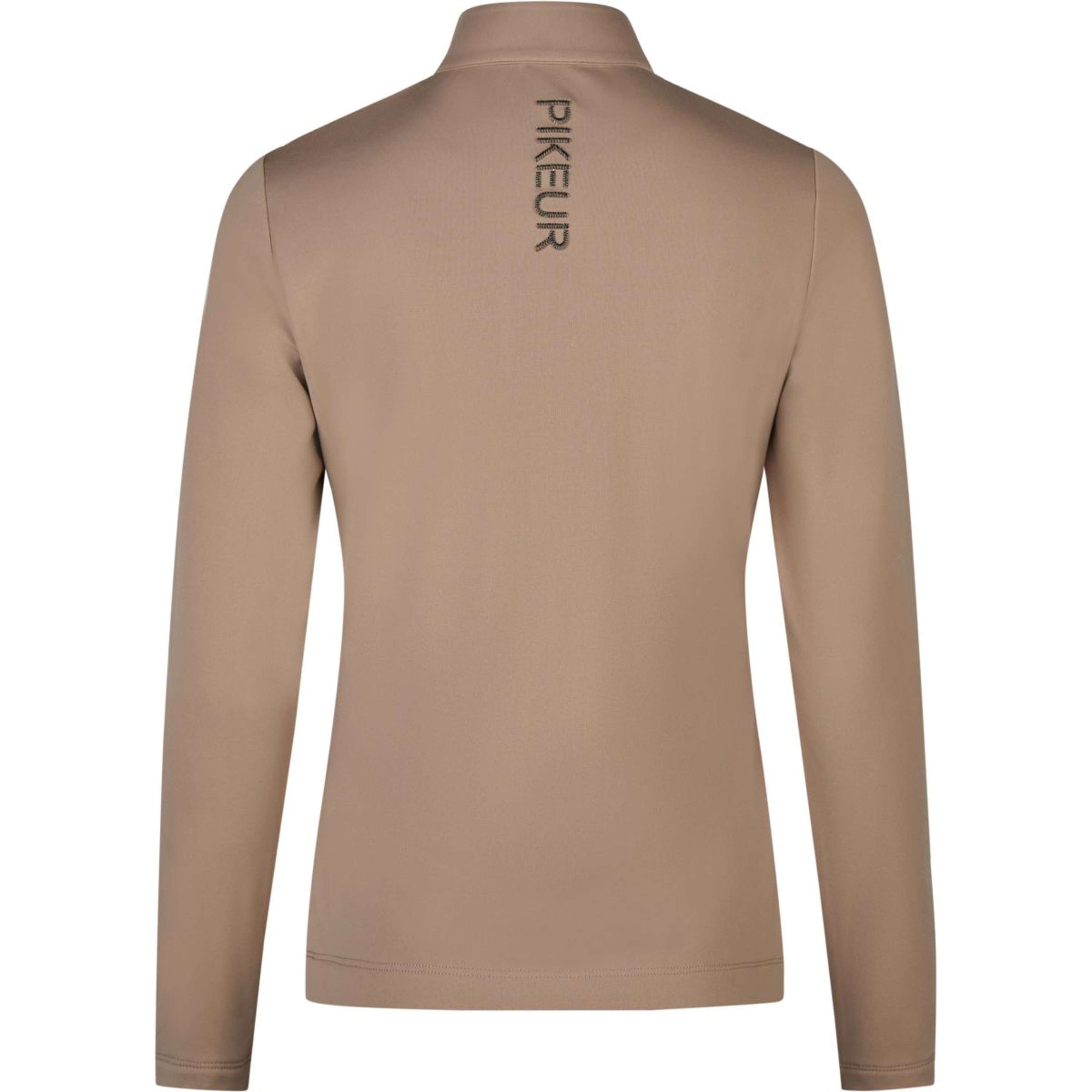 Pikeur Camiseta Zip Athleisure AW26 Mangas Largas Mocha Cream Pikeur Camiseta Zip Athleisure AW26 Mangas Largas Mocha Cream