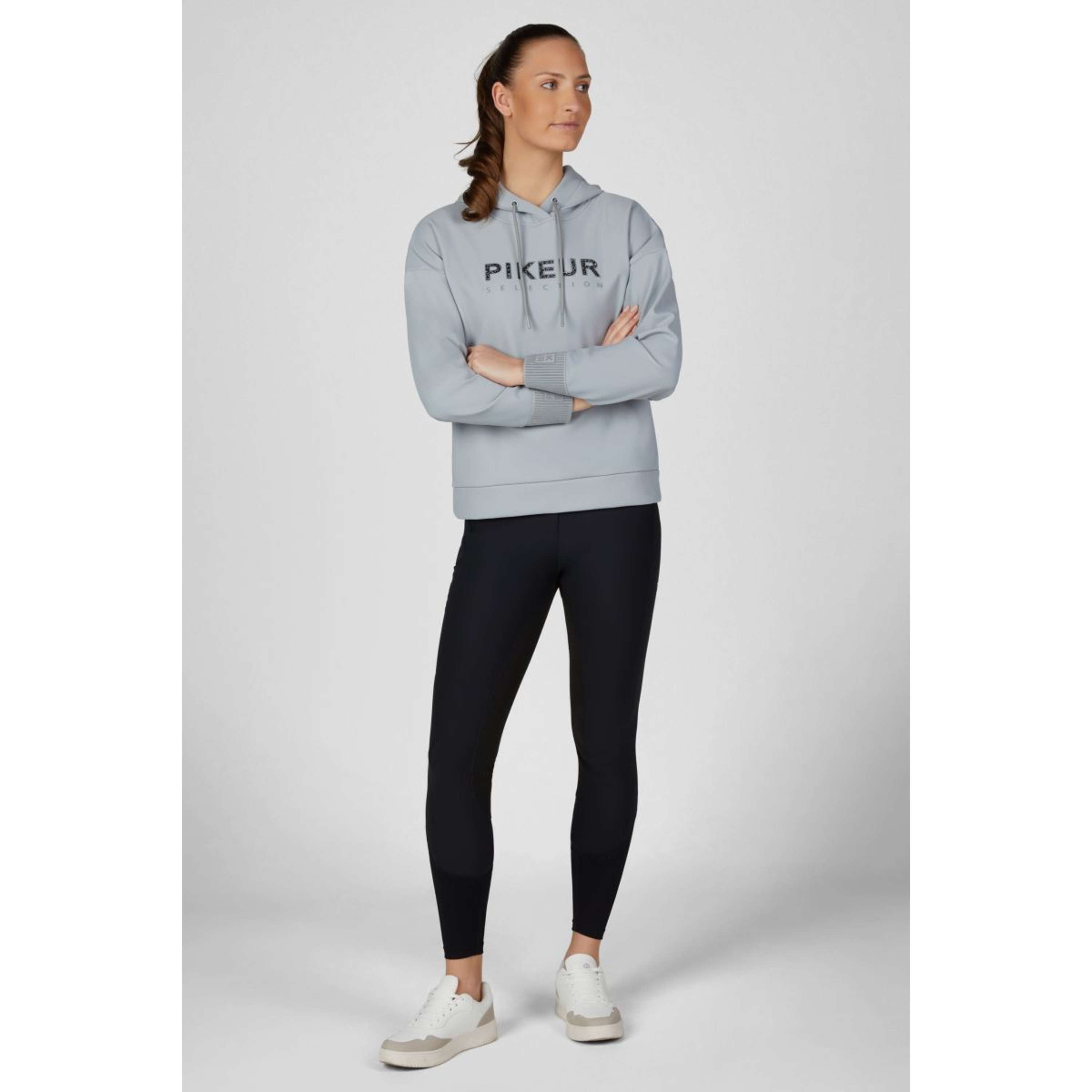Pikeur Sudadera PlushLuxe Selection AW26 Dusty Blue