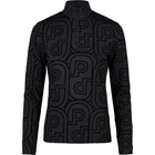 Pikeur Camiseta Zip Print Selection AW26 Mangas Largas Negro
