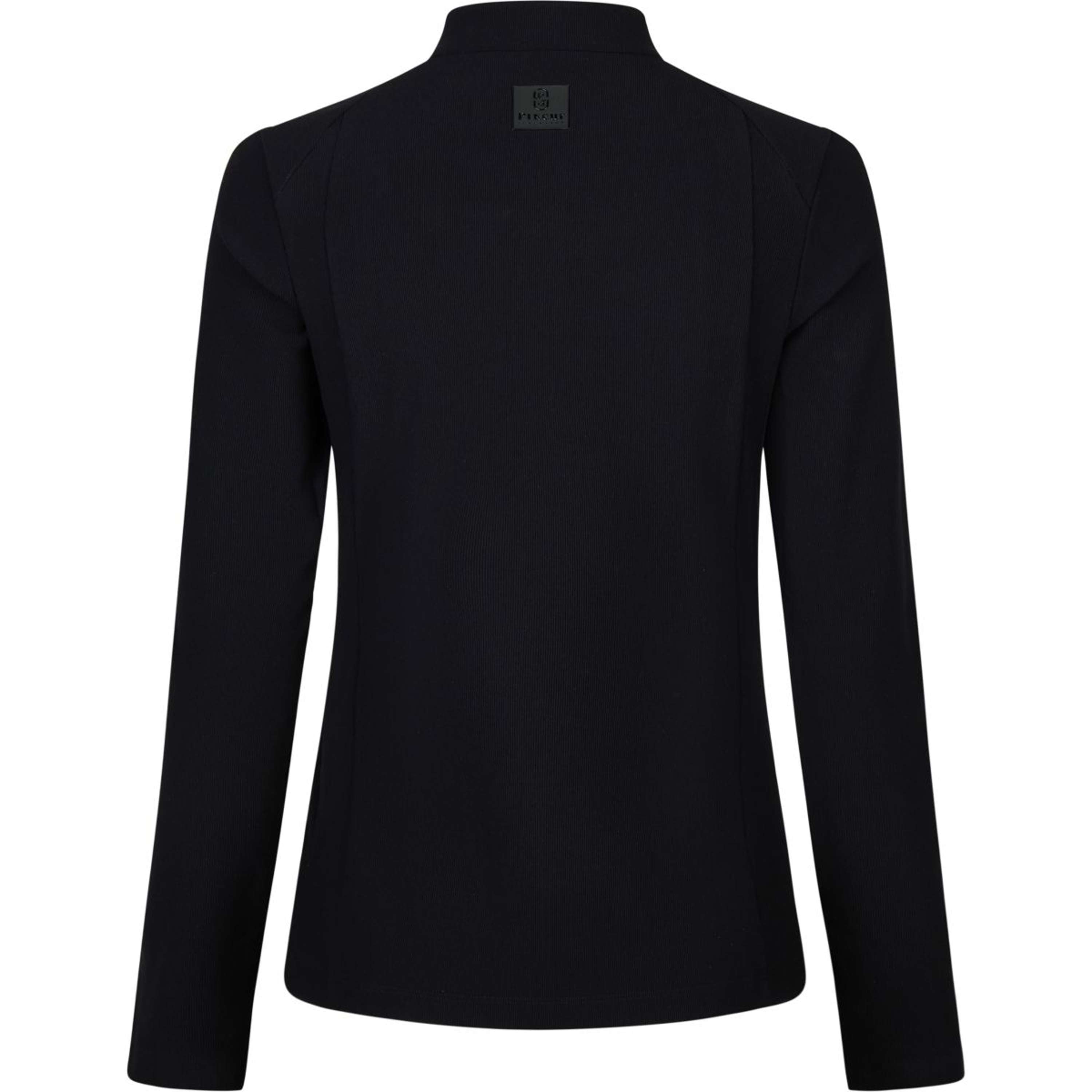 Pikeur Camiseta Zip Rip Selection AW26 Mangas Largas Negro