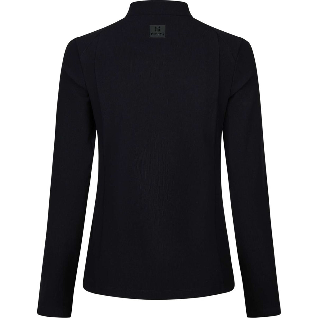 Pikeur Camiseta Zip Rip Selection AW26 Mangas Largas Negro