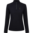 Pikeur Camiseta Zip Rip Selection AW26 Mangas Largas Negro