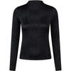 Pikeur Camiseta Waveline Selection AW26 Mangas Largas Negro