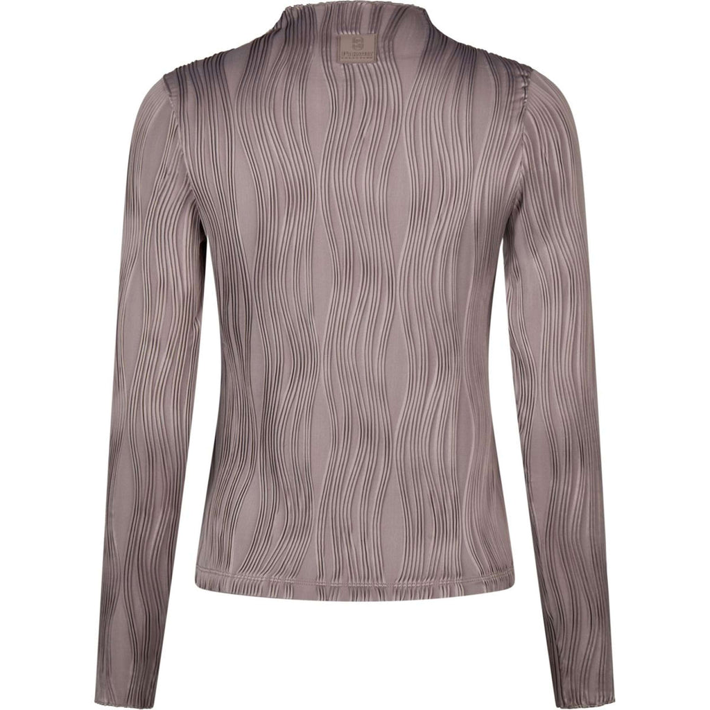 Pikeur Camiseta Waveline Selection AW26 Mangas Largas Ash Mauve
